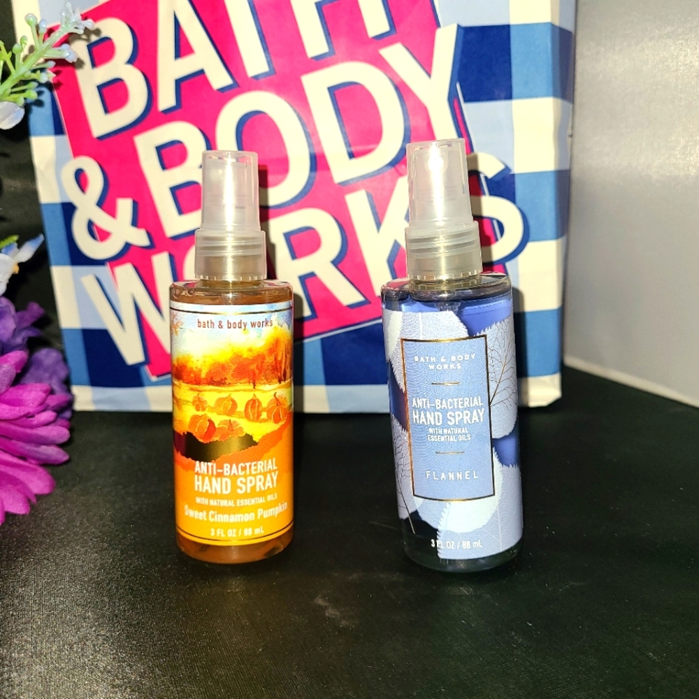 Two Brand New Hand Sannitizer Sprays